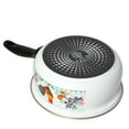 thumbnail image 6 of Enamel Aluminum Saucepan Butter Warmer Milk Boiling Melting Pot Golden Rooster Enamel Saucepan 1.45-qt. (1.4 L) Cookware Soup Pot, 6 of 9