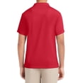 thumbnail image 2 of Polo IZOD para hombre de manga corta, rendimiento, rojo, 2 of 2