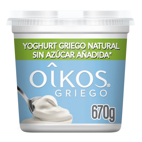 Yoghurt griego Oikos natural sin azúcar añadida 670 g