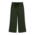 thumbnail image 7 of Utoimkio Women's Quick Dry Capri Pants,Elastic Drawstring Waist with Zipper Pockets, 7 of 7
