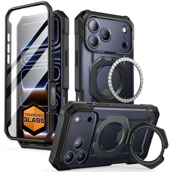 Funda SUPCASE para iPhone 17 Pro 6.3" con soporte magnético resistente