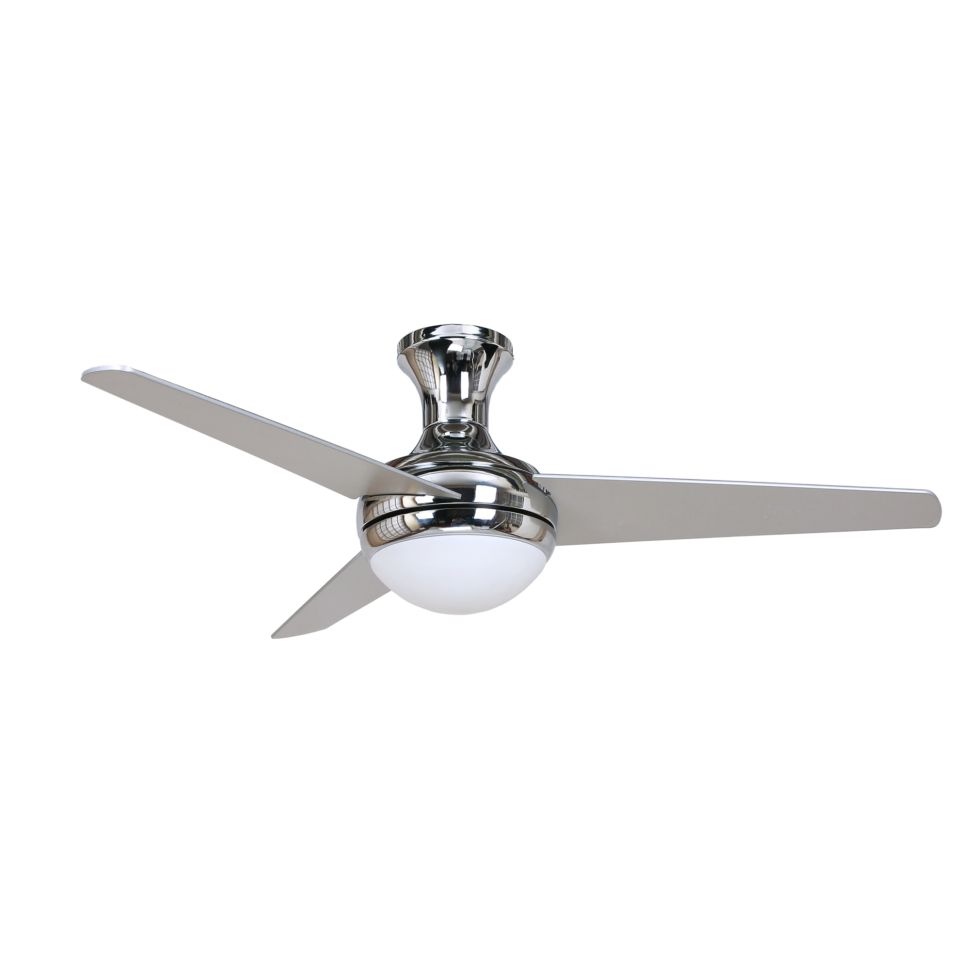 AISLEE 3 Blade Ceiling Fan in Chrome