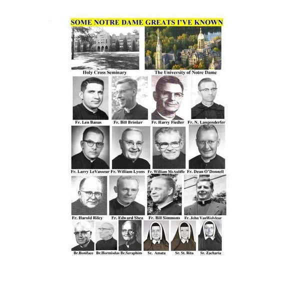 Some Notre Dame Greats I've Known