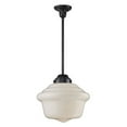 thumbnail image 2 of ELK Lighting 69040-1-LED Schoolhouse Pendants 1 Light LED Pendant Satin Nickel, 2 of 2