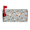 thumbnail image 2 of Lsque winter Scarf deer Mailbox Cover Standard Size ,Magnetic Mailbox Covers Post Wraps Letter Box Cover -21x18 in, 2 of 9