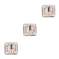 thumbnail image 1 of jesticaly Pointer Alarm Clock Decoration Bedside Table Clocks Travel School Kitchen Cooking Baking Work Timer Gift Home Decor White 3Set, 1 of 6