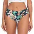 thumbnail image 1 of Fotbe Labrador Retriever Dog Calzones Estampados para Mujer – Ropa Interior de Algodón, Cómoda, Suave y Elástica-3X-Large, 1 of 6