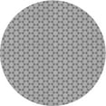 thumbnail image 1 of Ahgly Company Indoor Square Patterned Silver Gray Area Rugs, 3' Square, 1 of 6