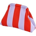 thumbnail image 1 of LHSHID Evening Bag Clutch Purses for Women Beach Woven Crochet Handbag Dumpling Clutch Ruched Cloud Purse colorblock bag, 1 of 6
