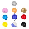 thumbnail image 2 of Waterproof Silicone Swimming Cap Ear Protect Swim Caps Hat Cover For Adult Children Kids, 2 of 7