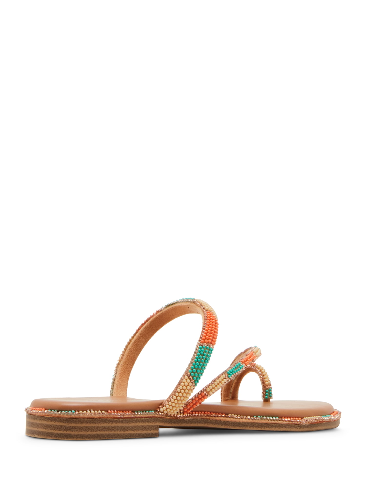 Madden Girl Women's Spotlight-R Toe Loop Slip On Bling Sandal