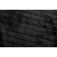 thumbnail image 3 of Home Soft Things Faux Fur Rug with Slip Stopping Pad - Mink - Black - 30" x 47", 3 of 3
