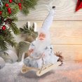 thumbnail image 2 of Sledding Santa Ornament Escritorio Navidad Decoración Feliz Navidad Decoraciones Hugtrwg  Para estrenar, 2 of 6