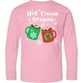 thumbnail image 3 of Inktastic Hot Cocoa Season Long Sleeve Youth T-Shirt, 3 of 5