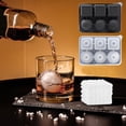 thumbnail image 4 of Ovzne Ice Tray With 6 Ice Compartment Convenient Ice Tray Unique Mould With Lid Ice For Chilling Beverage On Clearance, 4 of 5