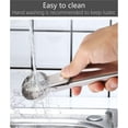 thumbnail image 4 of Vive Comb Ice Cream Scoop Trigger Release Stainless Steel Spoon, 4 of 7