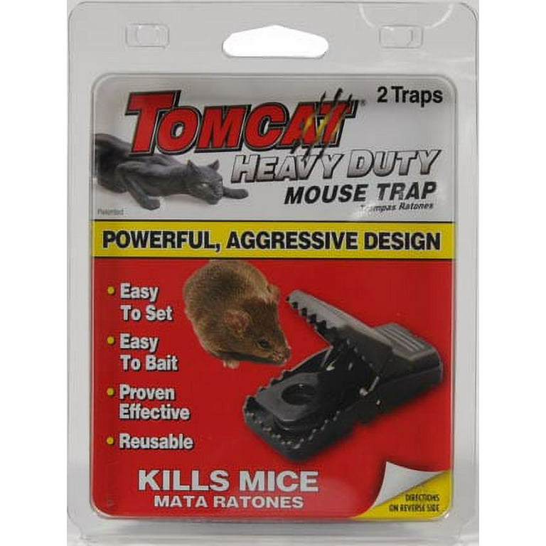 2 Pack Tomcat Wooden Mouse Traps Brand New & Sealed in the Pack. 4 Total