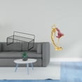 thumbnail image 2 of Storage Basket Wire Hanging Organizer Ballet Dancing Girl Statue Iron Construction for Office Bedroom Home Use, 2 of 8