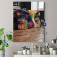 thumbnail image 4 of Abstract Eyes Canvas Wall Art 15.75x11.81 Inches, 4 of 8