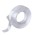 thumbnail image 1 of Washable Tape Traceless Double Sided Tape Transparent Reusable Cuttable Adhesive Tape Cleanable Home Accessory, 1 of 8