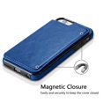 thumbnail image 2 of Premium Leather Flip Wallet Case with Card Slots & Magnetic Closure for Apple iPhone 6/7/8/X/XS/Plus, 2 of 5