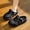 Black, variant on Boys Girls Garden Glogs Slide Sandals Kids Summer Water Shoes Slip On Clogs Indoor Outdoor Children Beach Pool Shoes(11-11.5 Years,Pink)