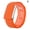 F, variante sur Bracelet de Montre en Silicone pour WHOOOP 4.0, Design Sport Bicolore, Ajustement Réglable, Orange/gris/noir/ombre