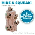 thumbnail image 4 of Outward Hound Hide A Squirrel Plush Dog Toy Puzzle, XL, 4 of 8