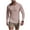 Pink#2, variant on Lopecy-Sta Men's Long Sleeve Shirt with Button Base Shirts for Men Cotton Crew Neck Shirts Casual Lightweight T-Shirt Underwear