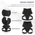 thumbnail image 2 of Greeniant Shapewear Butt Lifter Transpirable Piel amigable Plegable Lavable Ajustable Body Buena elasticidad para mujeres Deportes y aire libre SG, 2 of 6