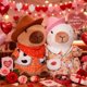 thumbnail image 4 of Peluche de Capibara 26.5 cm (10.4 in), Muñeco Suave y Abrazable, Regalo Romántico para San Valentín, Decoración y Detalle para Pareja, 4 of 9