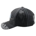 thumbnail image 3 of Guatemala Flag Straw Fablic Trucker Black Cap Hat, 3 of 3