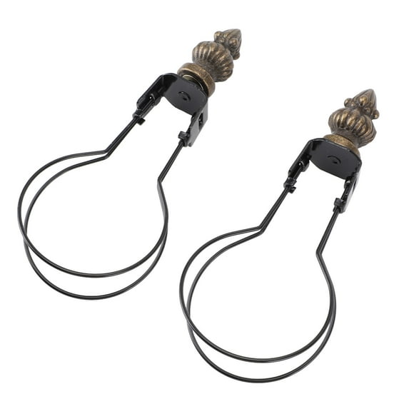 2pcs Lamp Bulb Clip Adapter Clip On Lampshade Adapter, Modern Stylish Metal Lampshade Holder Adapter Clip On Lampshade Adapter DIY Lighting Accessories