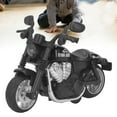 thumbnail image 6 of NFTIGB 1:16 Scale Alloy Motorcycle Toy with Built-in Sound and Light Effects, Interactive Pull Back Motorcycle Model, Improves Hand-Eye Coordination, Ideal Toddler Toy Gift for Kids Boys, Black, 6 of 9
