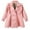Pink, variant on Odeerbi Girls Dress Baby Girls Clothes Children's 2025 Fashion Long Dress Faux Leather Long Sleeve Skirt Coat Versatile Top Pink