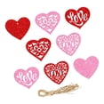 thumbnail image 1 of 8 x etiquetas de regalo en forma de corazón, etiquetas colgantes, etiquetas de regalo personalizadas, etiquetas de regalo de papel, etiquetas de regal, 1 of 8