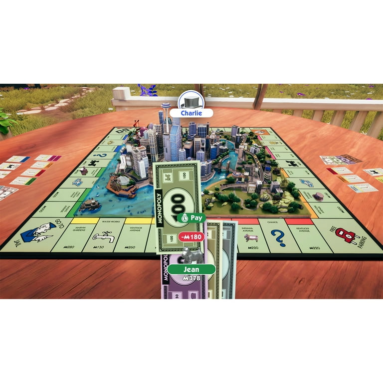 Free Shipping! Ubisoft Monopoly Nintendo Switch Board Game with 3D