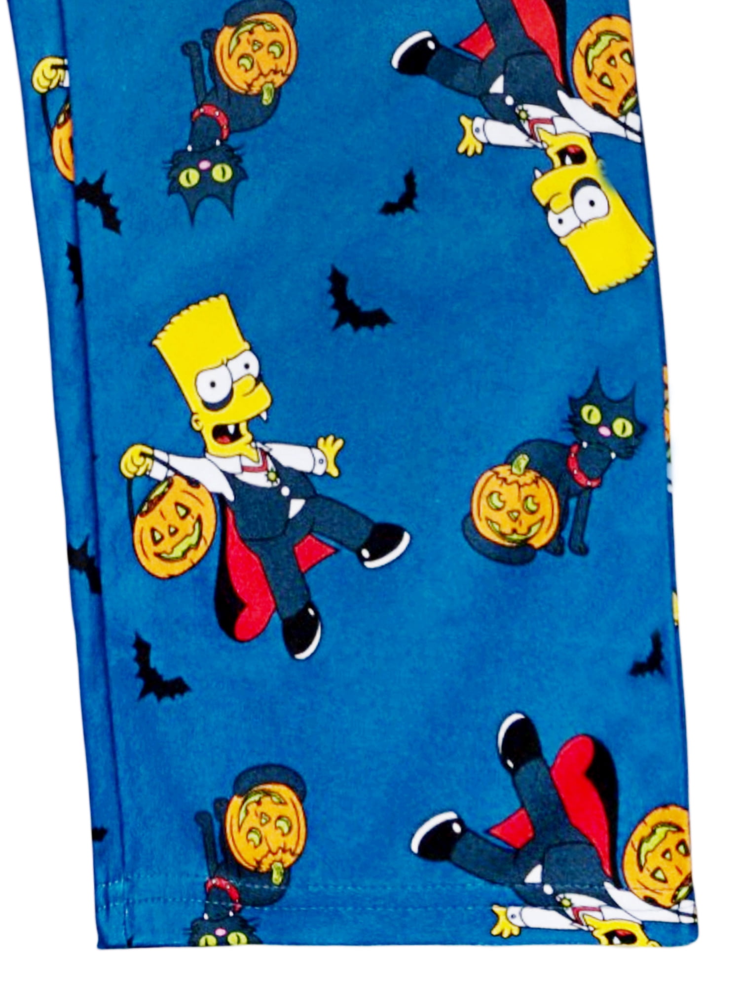 The Simpsons Boys Halloween Short Sleeve Top and Pant Pajama Set, 2-Piece, Sizes 4-12