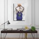 thumbnail image 3 of Póster Stortnate Nikola Jokic, lienzo de baloncesto, 30 x 45 cm, 3 of 5