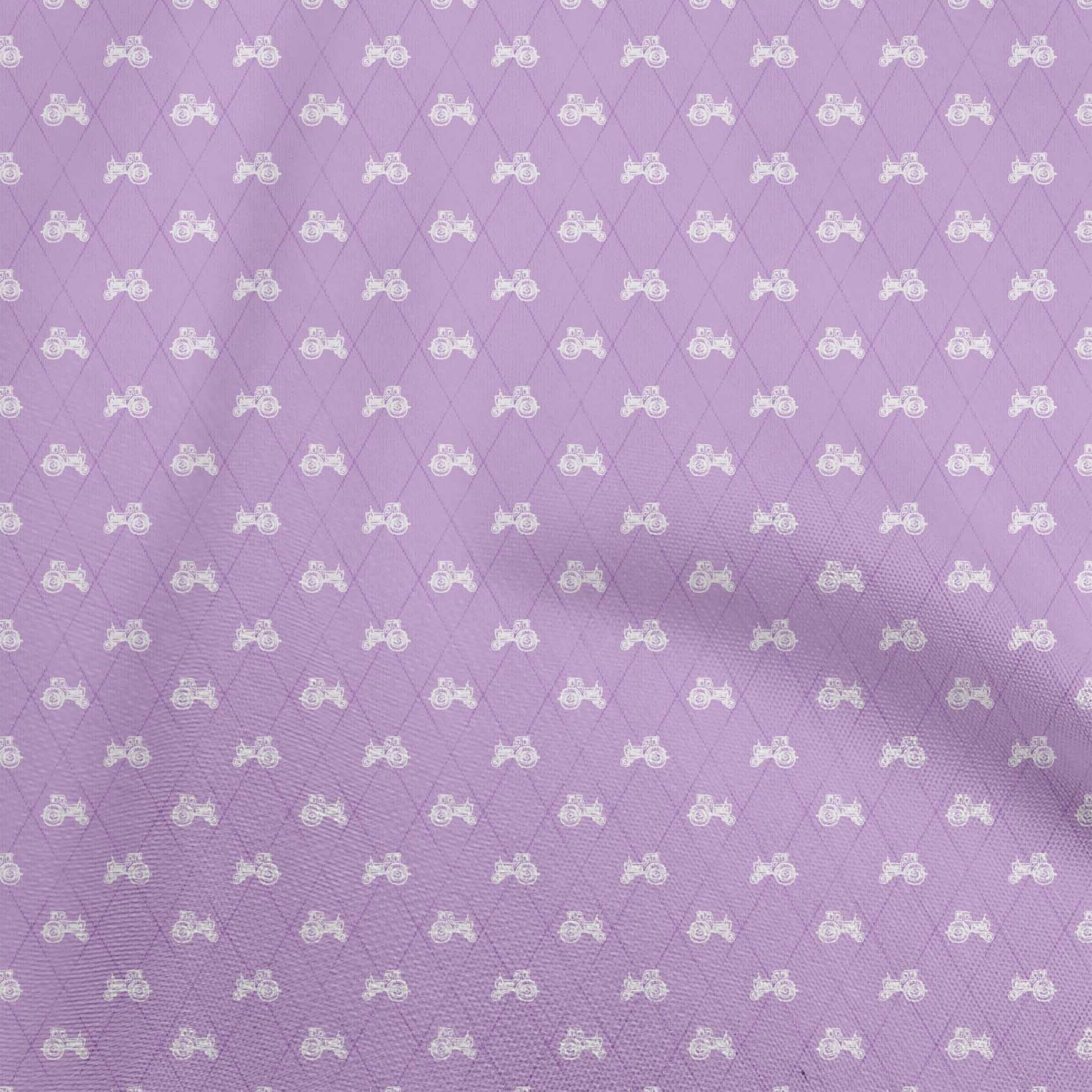 Quilting Crafts Dressmaking And JERSEY Stretch COTTON FABRiC Huppy Lilac Birds 