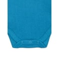 thumbnail image 2 of Garanimals Baby Boy Long Sleeve Thermal Henley Bodysuit, Sizes 0-24 Months, 2 of 5