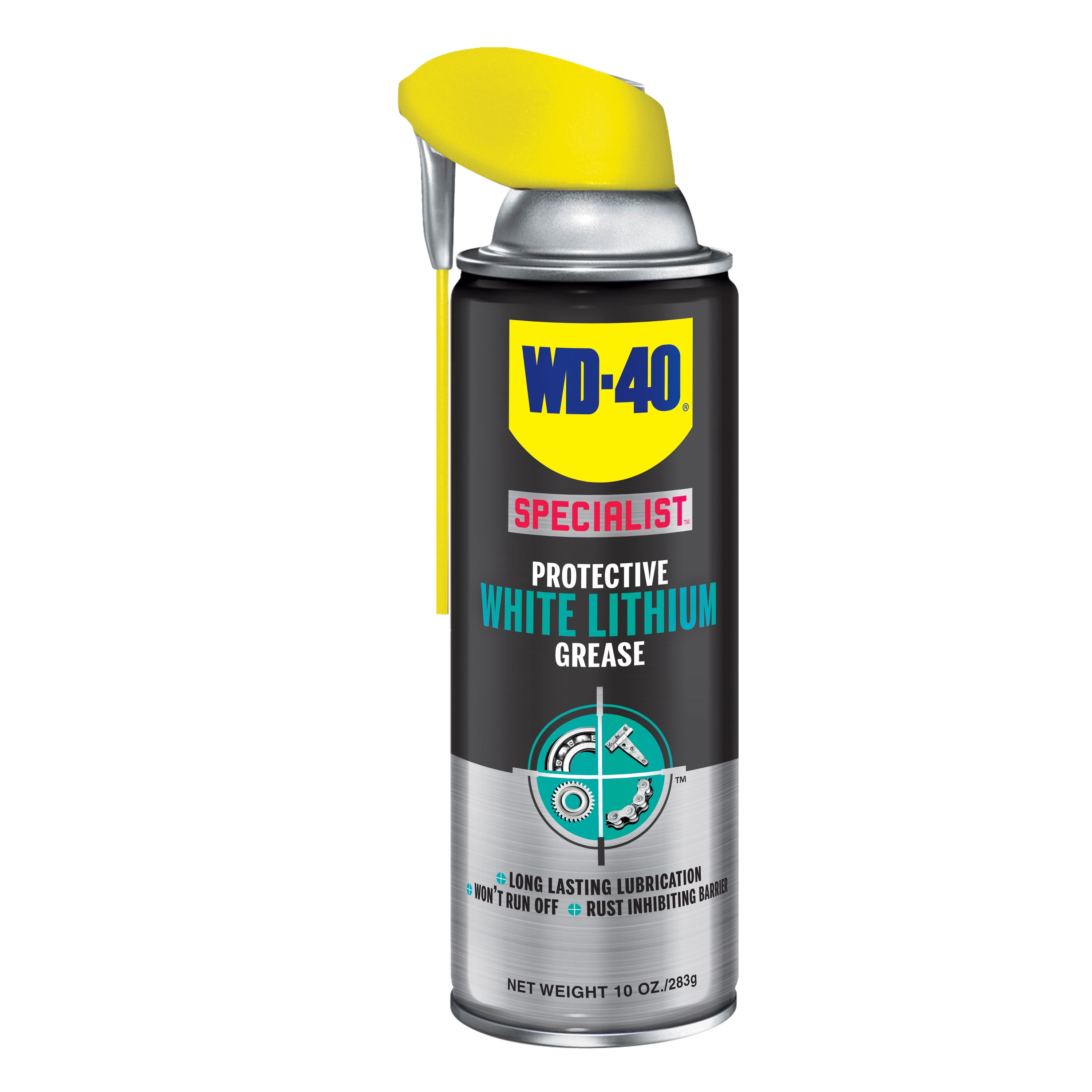 Wd 40 Specialist White Lithium Grease 10oz Walmart Com