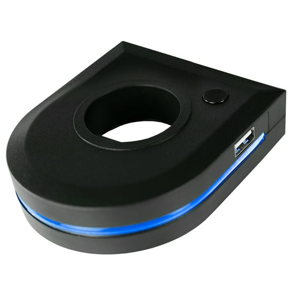 VIVO Pole-Mounted RGB Stand Accessory with Dual USB-A Hub and Light Strip