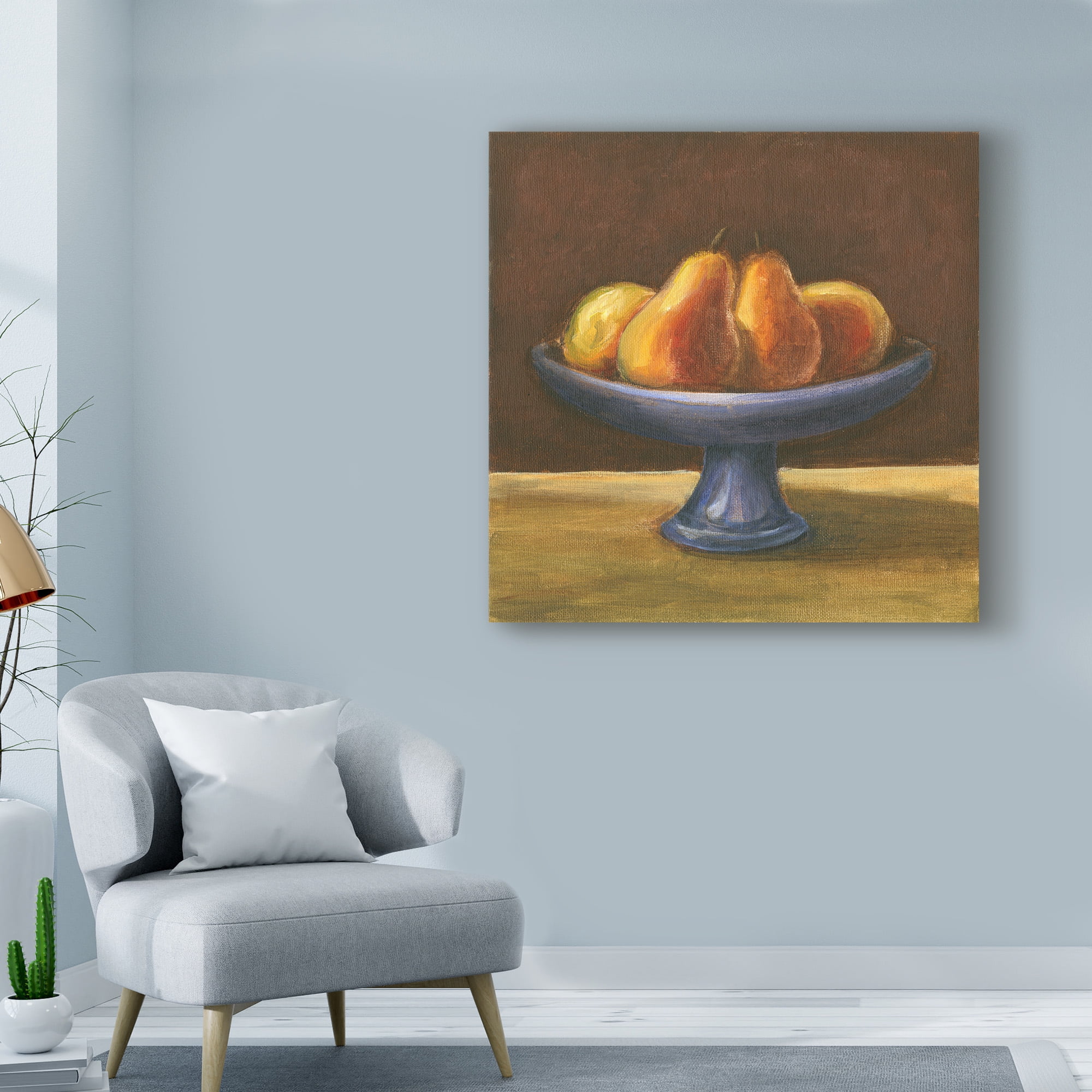 Trademark Fine Art 'Rustic Fruit Bowl IV' Canvas Art by Ethan Harper