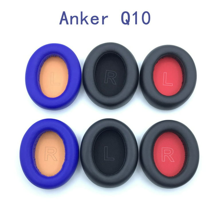 For Anker Soundcore Life Q10 Q20 Q30 Q35 Headset Replacement Headphones  Memory Foam Replacement Earpads Foam Ear Pads black