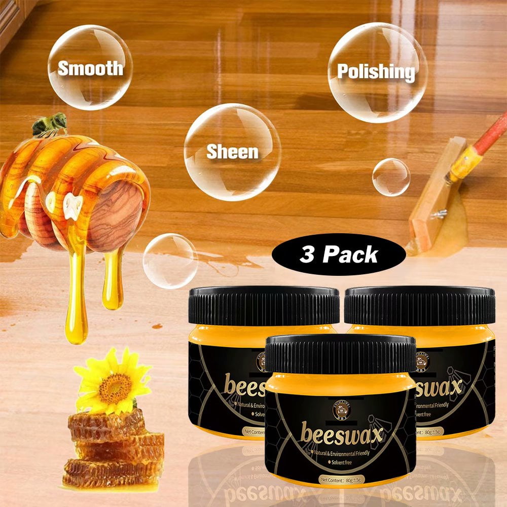 Wood Seasoning Beewax, Multipurpose Natural Wood Wax Traditional