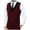 Wine, variant on Cavosen Vest Tops for Women Crew Neck Sleeveless Suit Vest with Pocket Button Solid Loose Jacket Windproof Warm Fall Outerwear