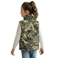 thumbnail image 3 of Pzuqiu Camo Hunting Sleeveless Vests Casual Clothes for Boys 7-8 Warm Soft Zipper Winter Sleeveless Jacket with Pockets Personalized Wind Proof Fall Outfits Fashion Clothing, 3 of 7