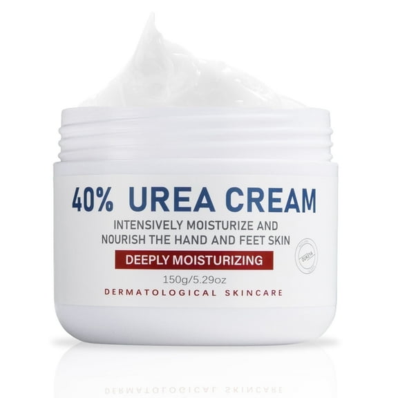 OUKEYA Urea Cream for Dry Cracked Skin Relief Foot & Hand Lotion 5.29 oz