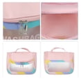 thumbnail image 3 of Unique Bargains 1 Pc Women Convenient Makeup Bag for Vacation Camping Business Travel Bathing Pink, 3 of 4